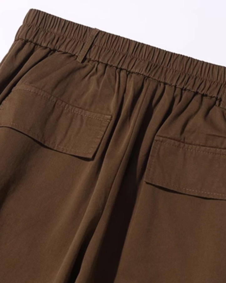 Loose Wide-Leg Work Pants N0711