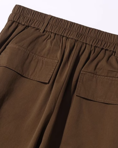 Loose Wide-Leg Work Pants N0711