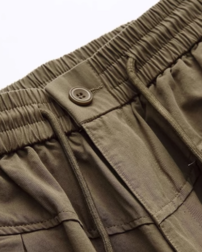 Wide Silhouette Pleats Pants N0713