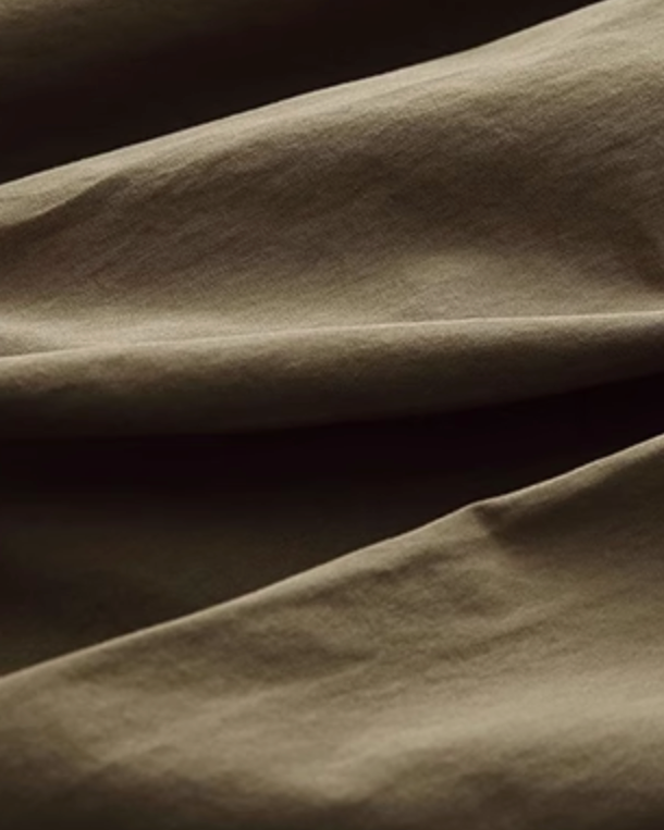 Wide Silhouette Pleats Pants N0713