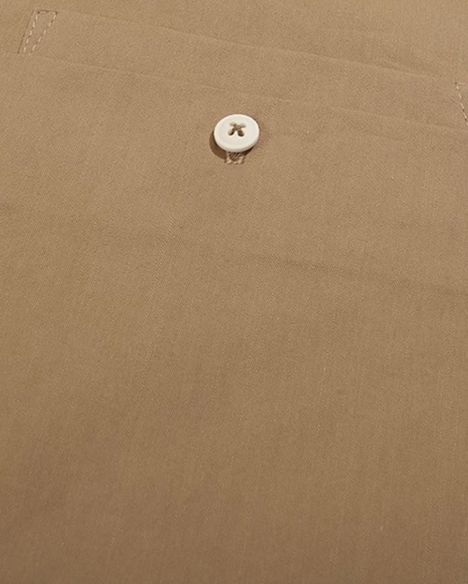 Natural Color Oversized Shirt N0714