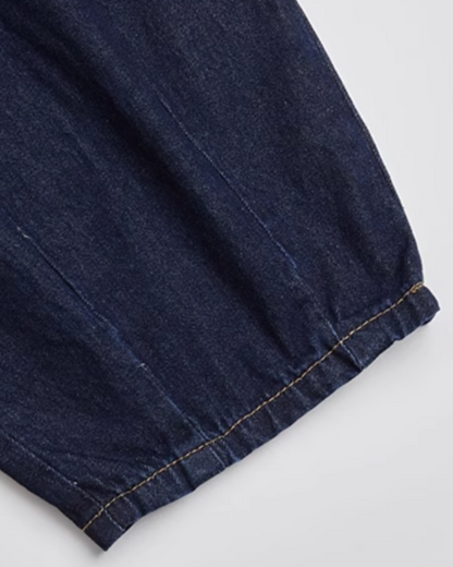 Drape Silhouette Wide Jeans N0716