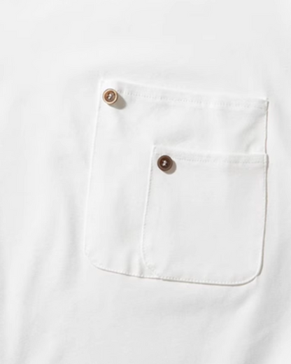 Asymmetric Detail Pocket T-Shirt N0791