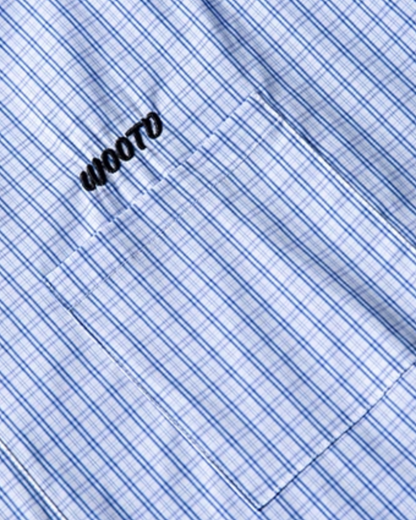Grid Check Combination Shirt N0819