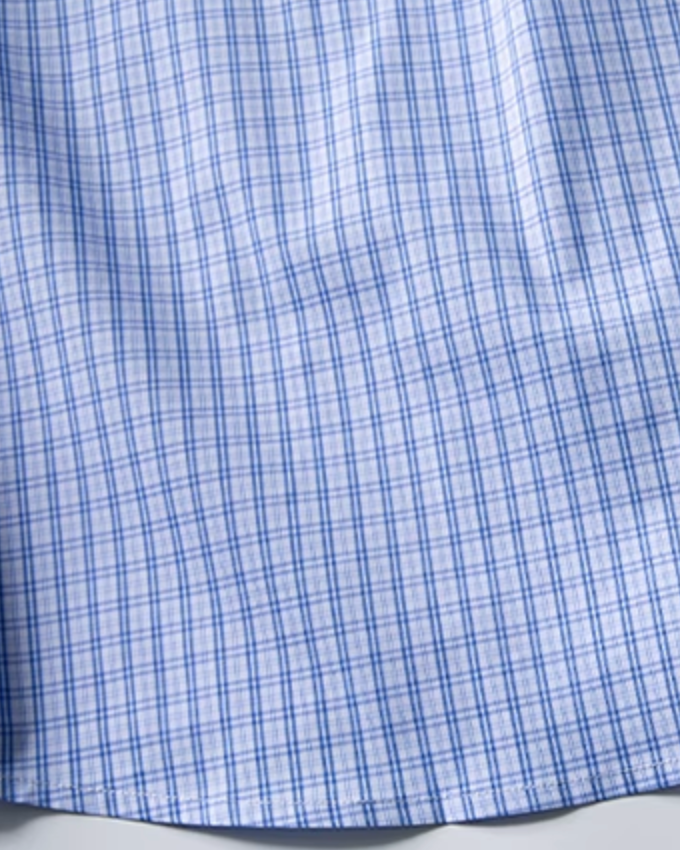 Grid Check Combination Shirt N0819