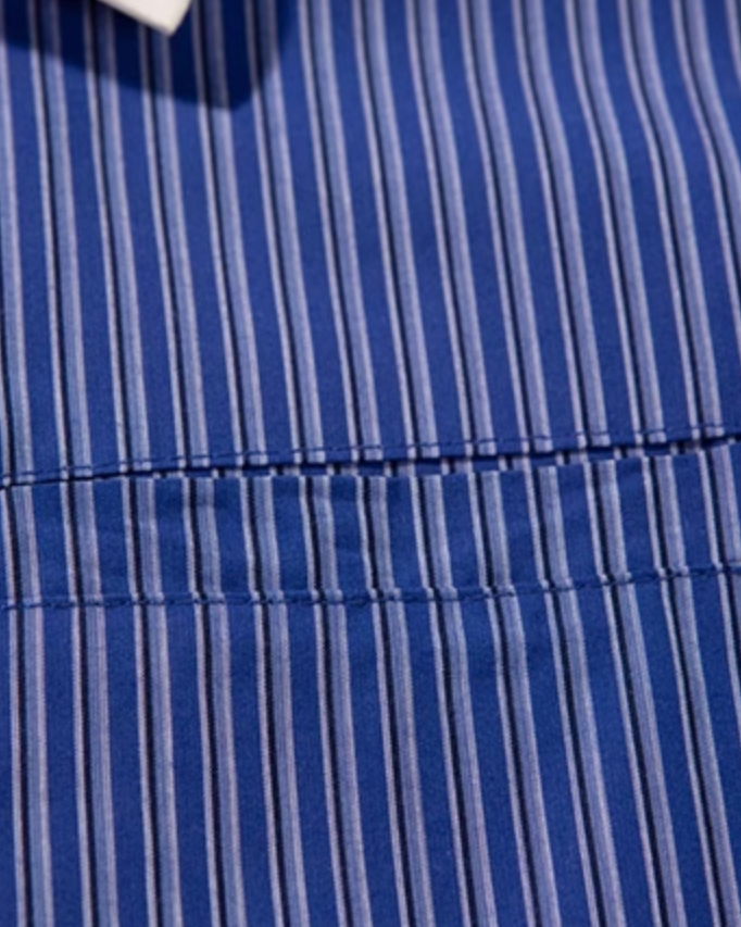 Minimal Stripe Bicolor Shirt N0820