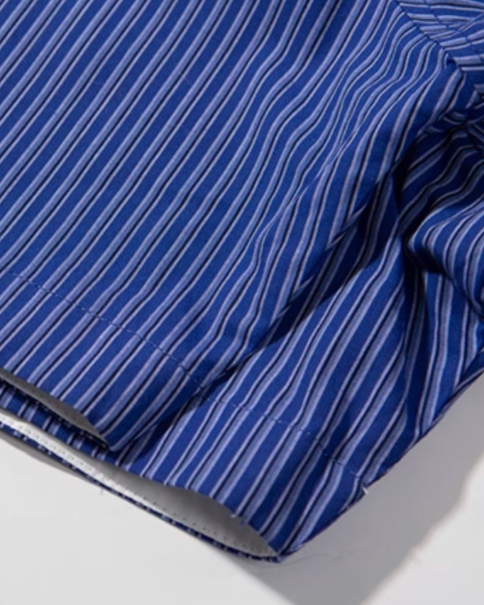 Minimal Stripe Bicolor Shirt N0820