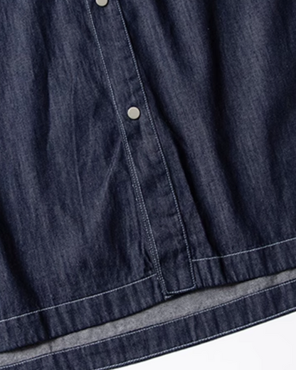 Contrast Stitch Pocket Shirt N0825