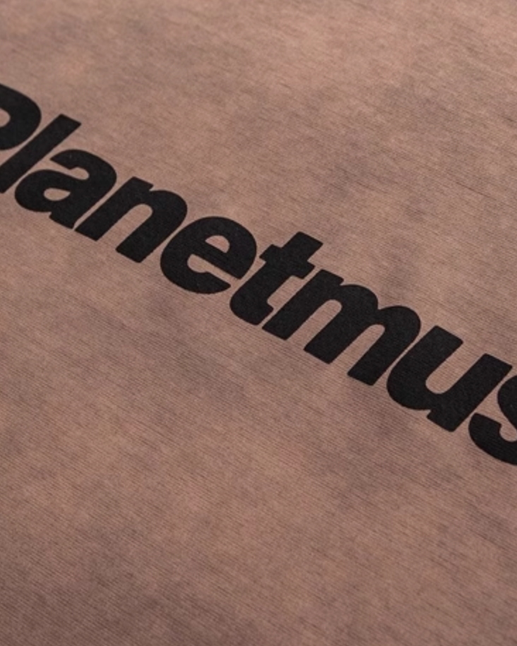 Earthtone Logo Print Short Sleeve T-Shirt N0826