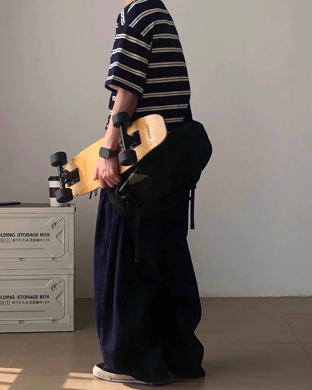 Stripe Oversized Tee N0829