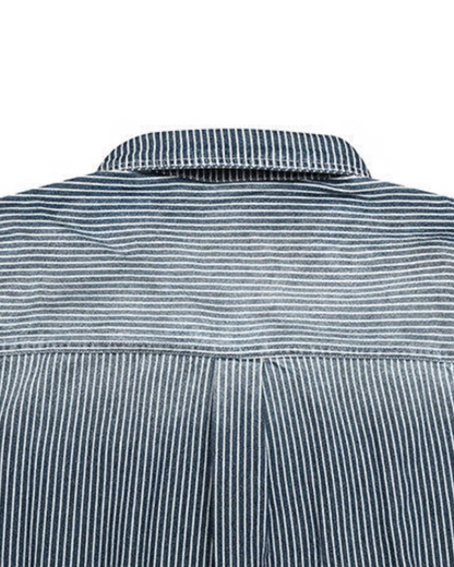 Striped Short Sleeve Shirt N0805