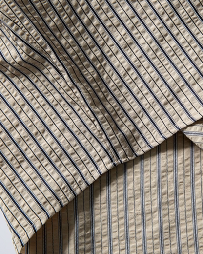 Retro Stripe Couple Shirt N0807