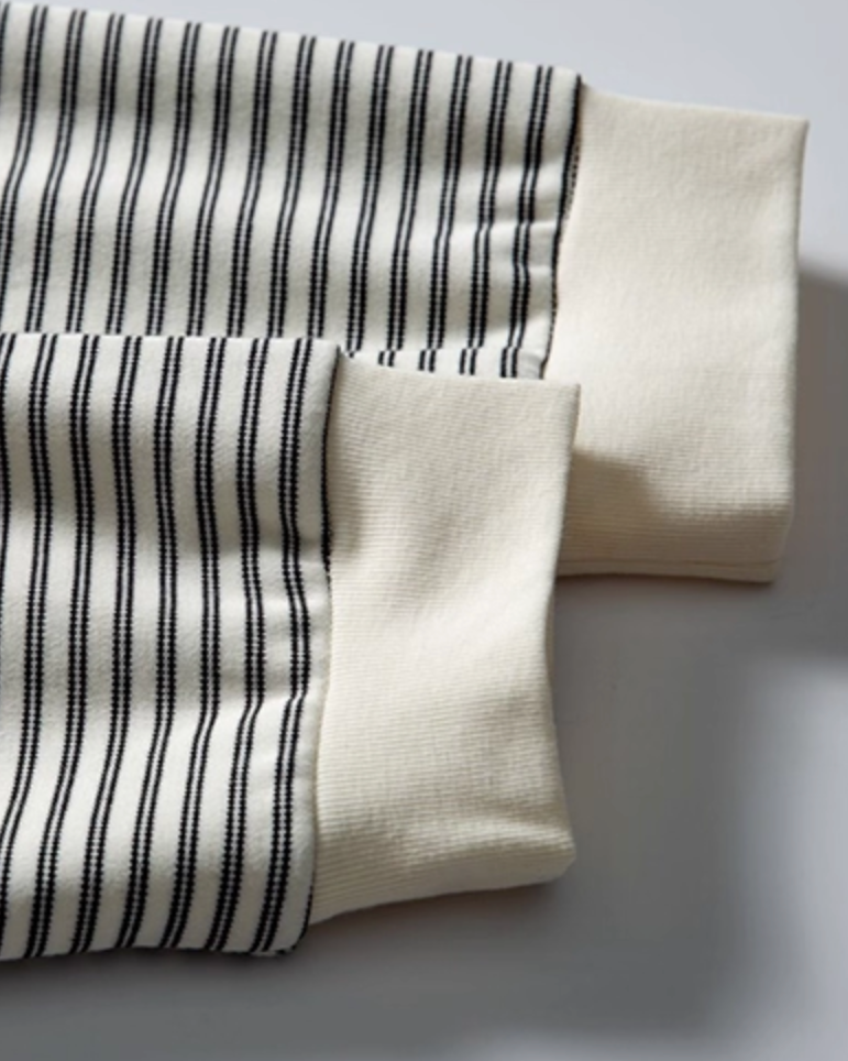 Retro Striped Long Sleeve T-shirt N0846