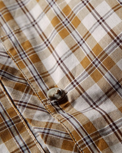 Vintage Plaid Shirt Jacket N0848