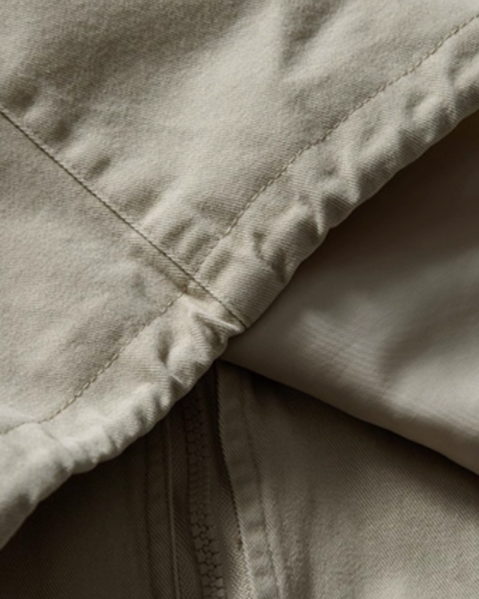 Retro Workwear Hooded Jacket  N0857