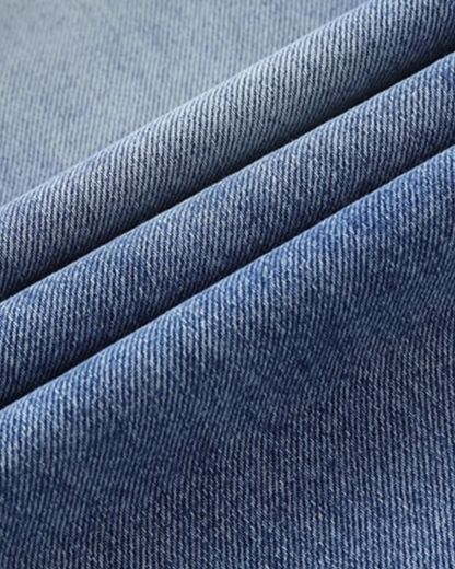 Wide Silhouette Fade Washed Jeans N0859