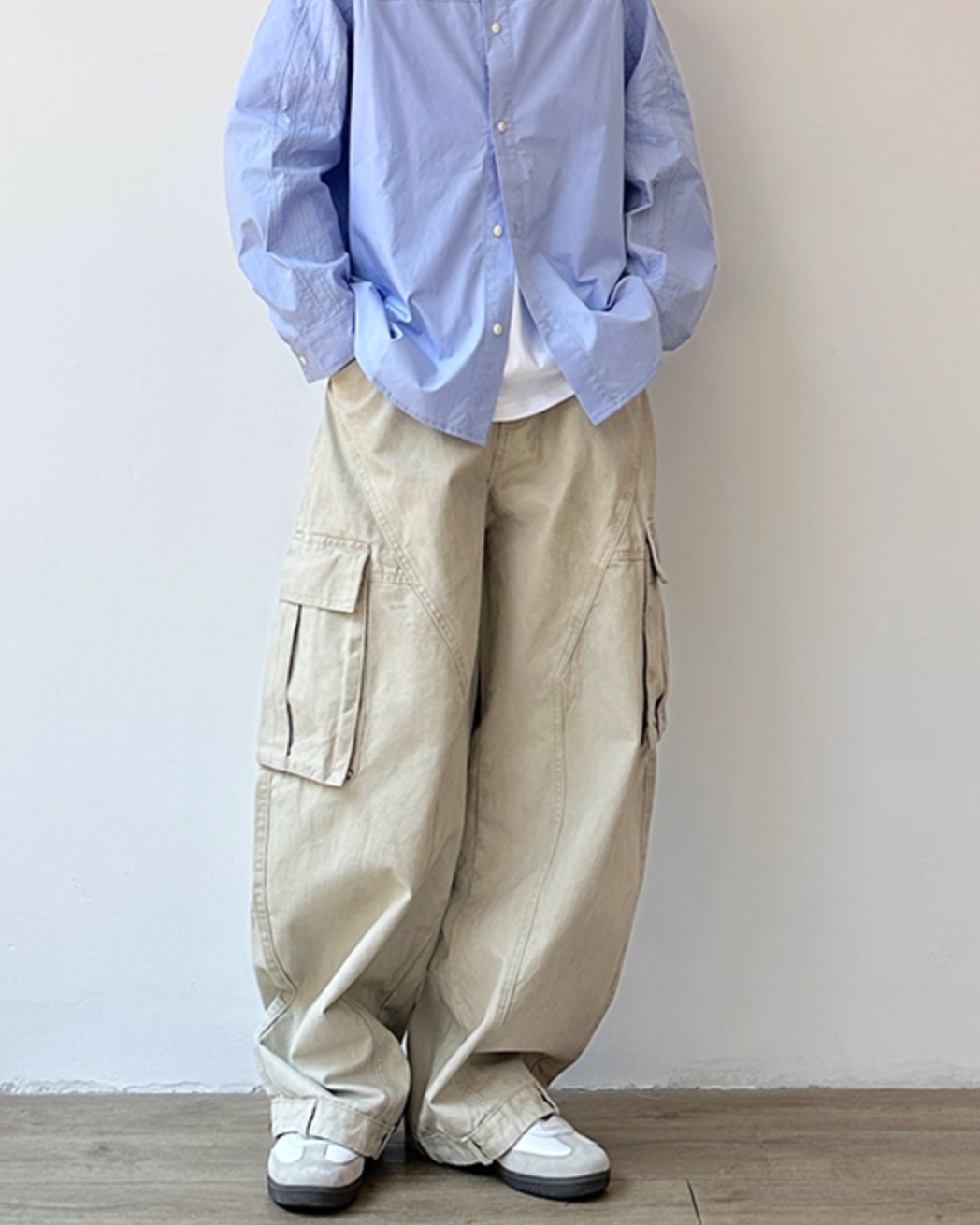 Loose Volume Cargo Detail Pants N0861