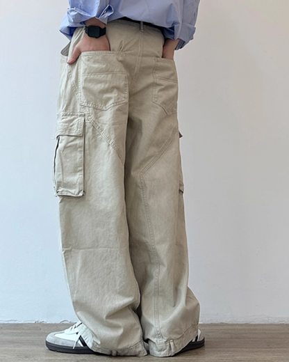 Loose Volume Cargo Detail Pants N0861