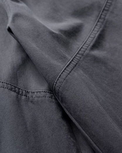 Retro Wide-Leg Work Pants N0880