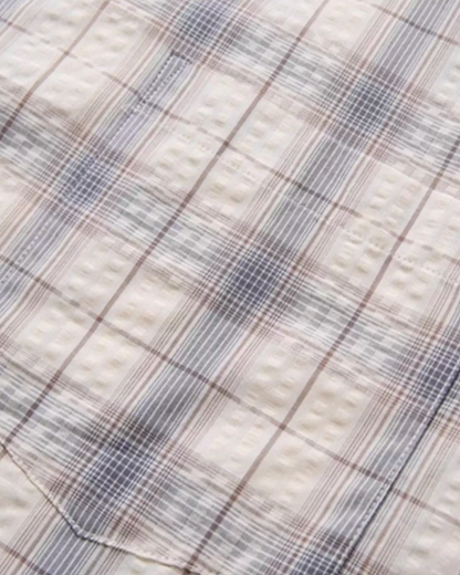 Retro Plaid Casual Shirt N0875