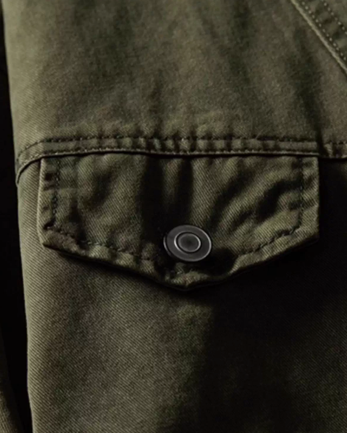 Retro Casual Work Jacket N0876