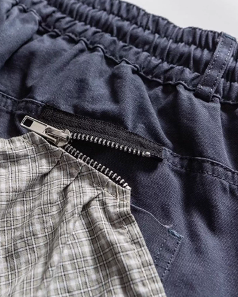 Retro Casual Wide-Leg Pants N0884