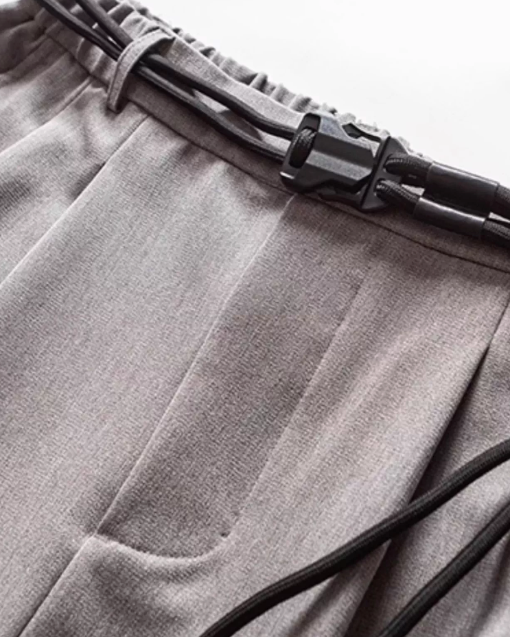 Retro Wide-Leg Casual Pants N0885