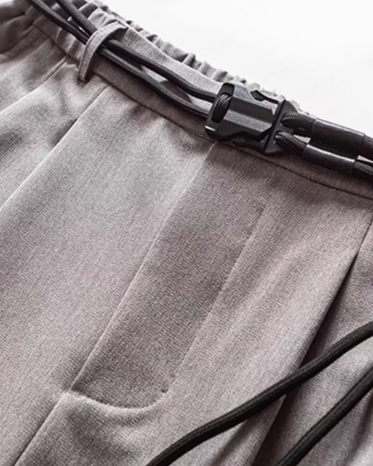 Retro Wide-Leg Casual Pants N0885