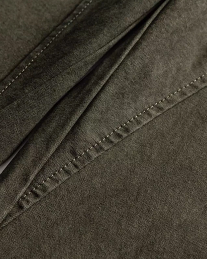 Retro Wide-Legged Work Pants N0887