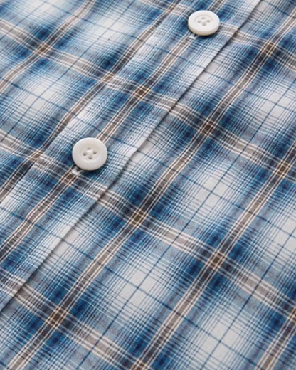 Retro Plaid Casual Shirt N0890