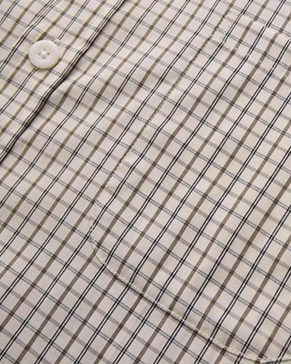 Plaid Casual Shirt Jacket N0891