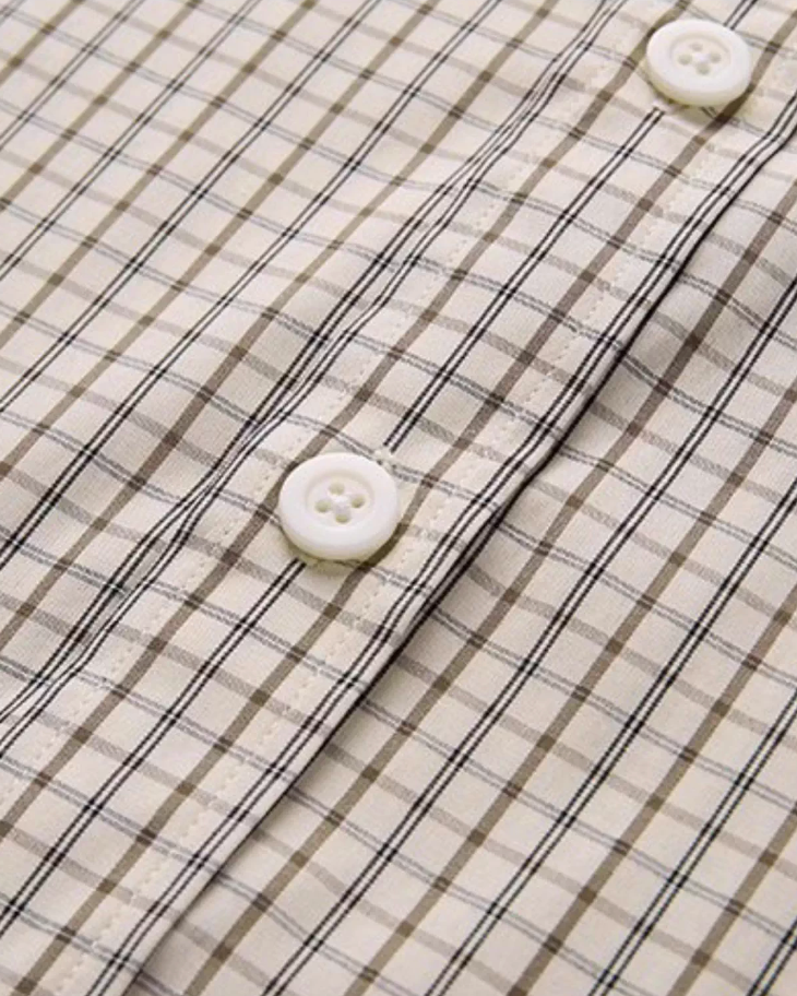 Plaid Casual Shirt Jacket N0891