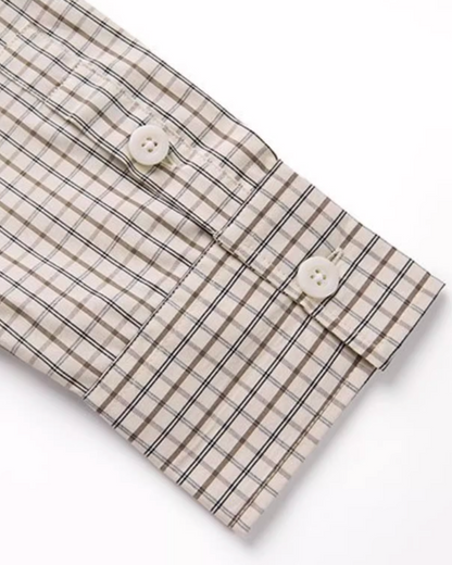 Plaid Casual Shirt Jacket N0891