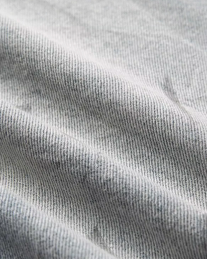 Vintage Wash Wide Denim Pants N0898