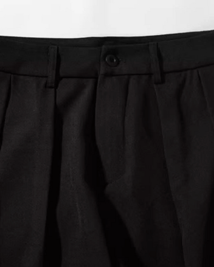 Deep Tuck Wide Pants N0902