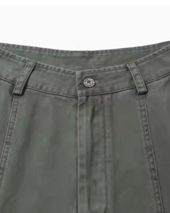 Wide Silhouette Cargo Pants N0907