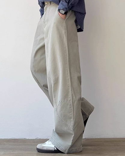 Volume Wide Silhouette Pants N0915