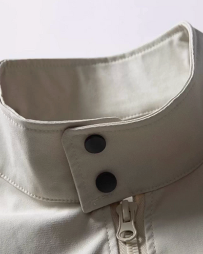 Volume Silhouette Zip Up Jacket N0916