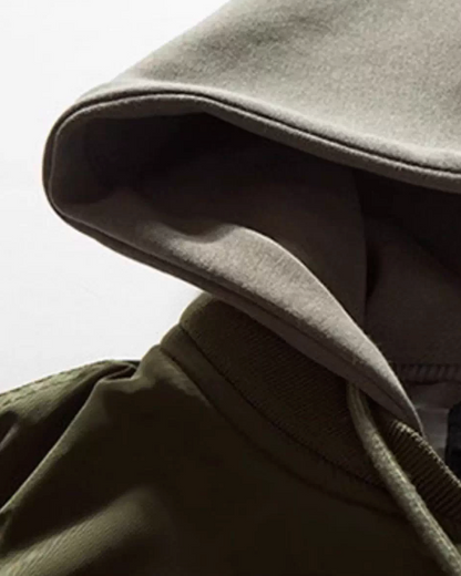 Military Loose Hoodie Jacket N0922