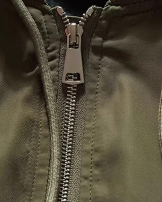 Military Loose Hoodie Jacket N0922