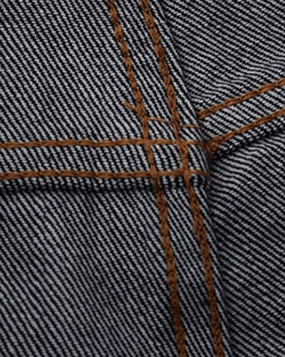 Dark Indigo Wide Denim Pants N0925