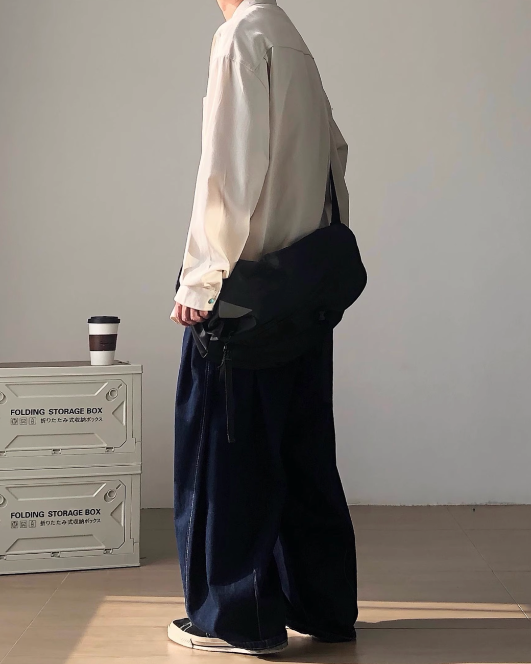 Natural Mode Stand Collar Shirt N0935