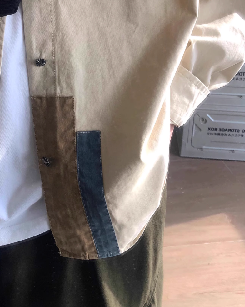 Relaxed Drape Silhouette Shirt N0938