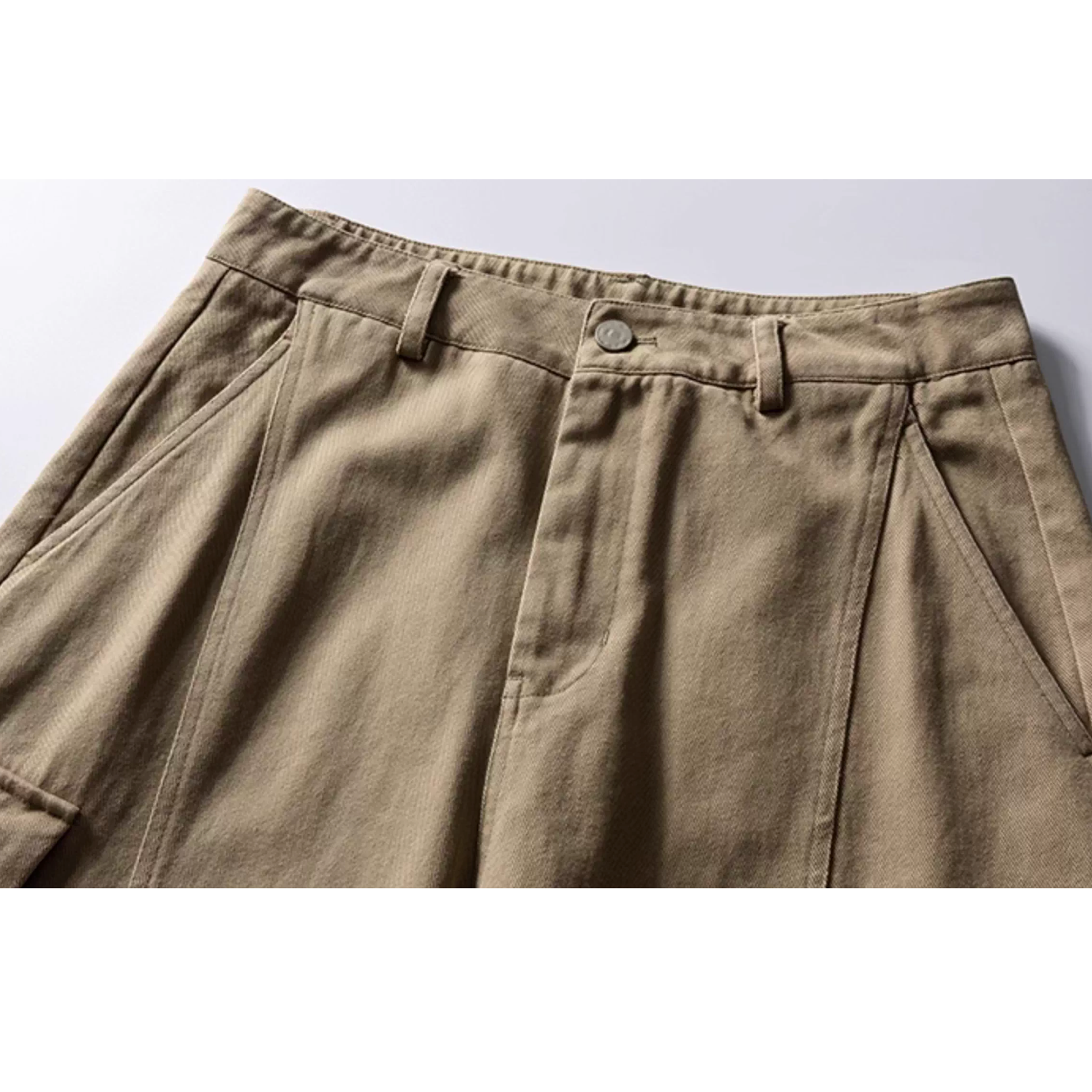 Wide Loose Silhouette Cargo Pants N0988