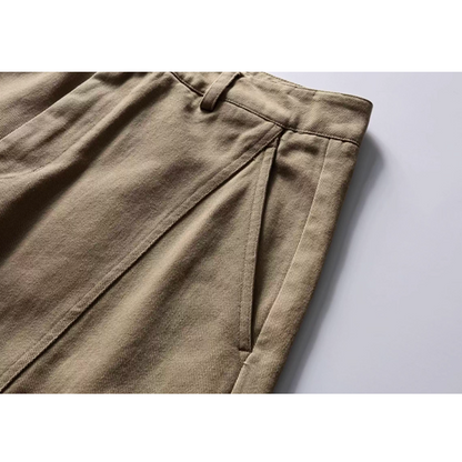 Wide Loose Silhouette Cargo Pants N0988