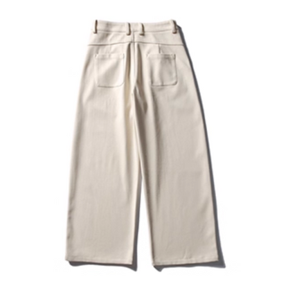 Volume Silhouette Tuck Wide Pants N1007