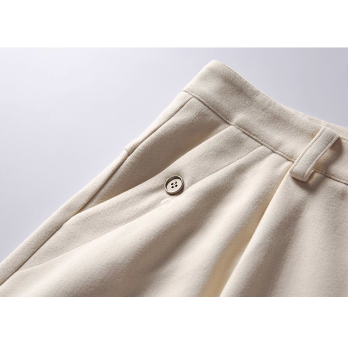 Volume Silhouette Tuck Wide Pants N1007