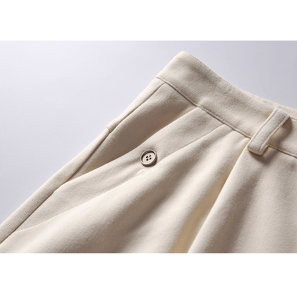 Volume Silhouette Tuck Wide Pants N1007