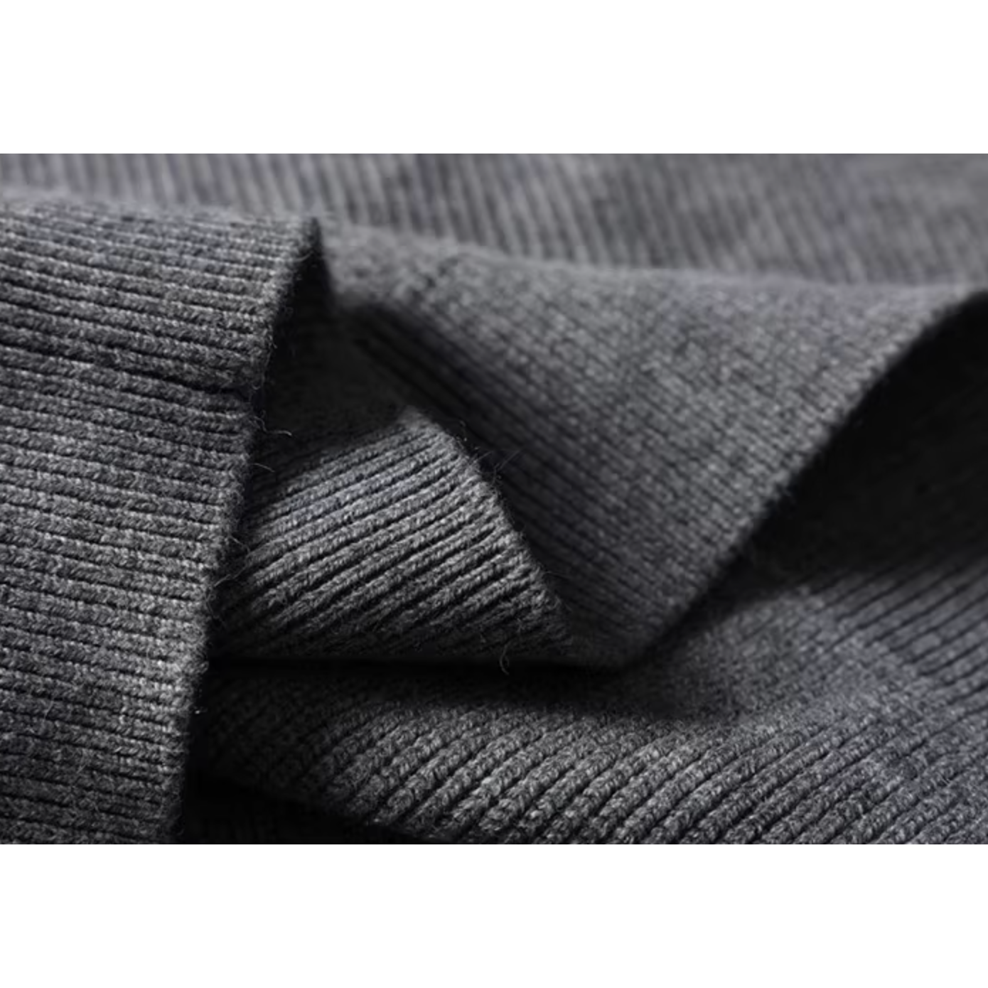 Relaxed Silhouette Henley Neck Long Sleeve sweater N1024
