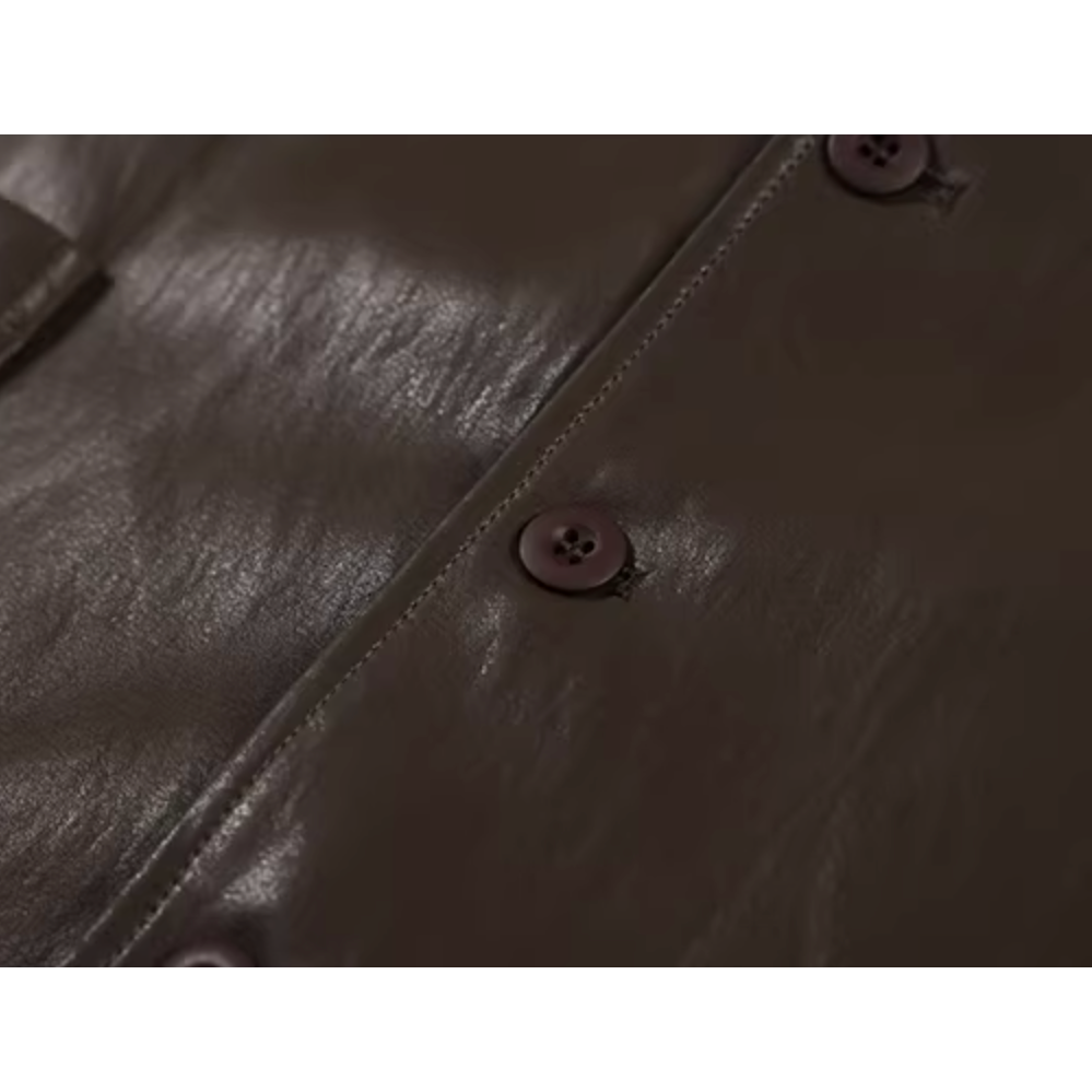 Oversized Silhouette Minimal Design Tailored Jacket N1055